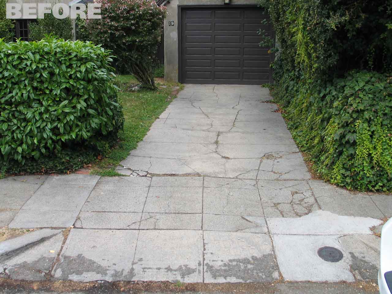 Driveway-before